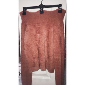 forever 21 off the shoulder sweater